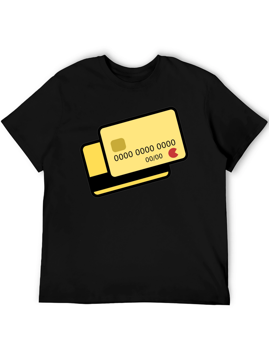Credit Card Graphic T-Shirt - Modern Design