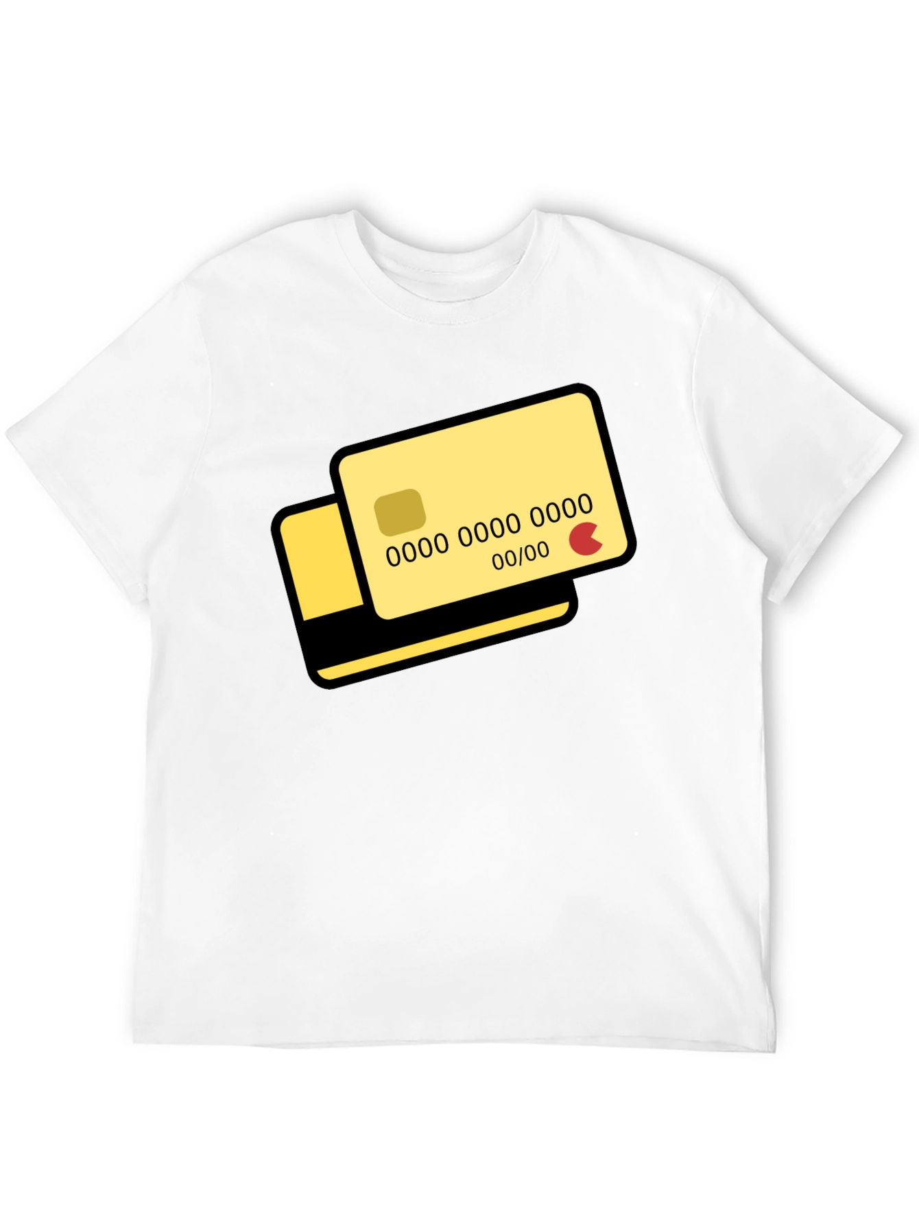 Credit Card Graphic T-Shirt - Modern Design