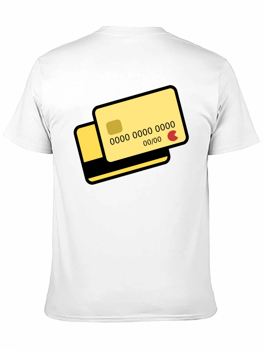 Credit Card Graphic T-Shirt - Modern Design