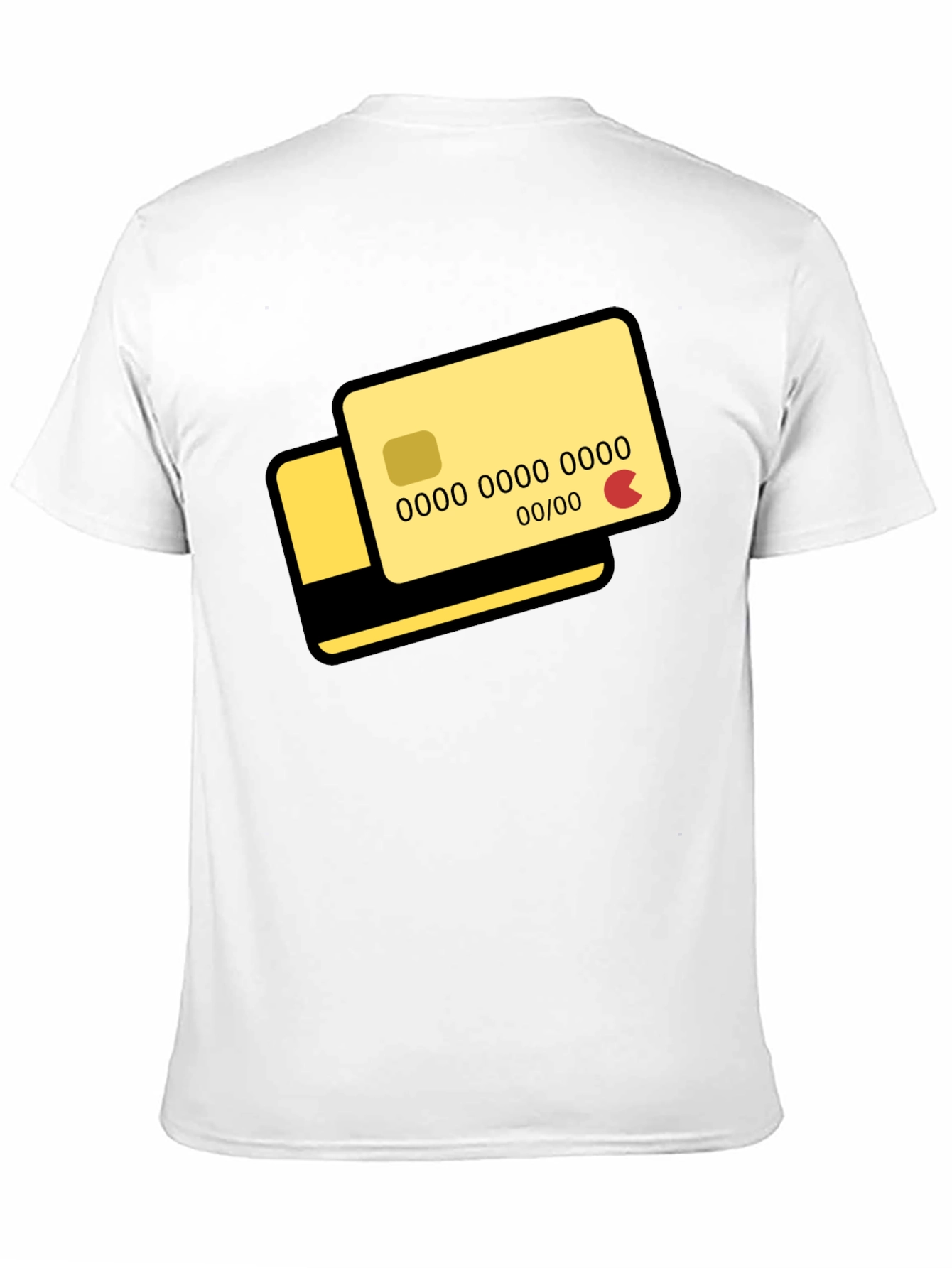 Credit Card Graphic T-Shirt - Modern Design