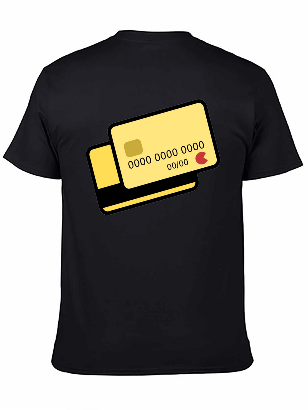 Credit Card Graphic T-Shirt - Modern Design