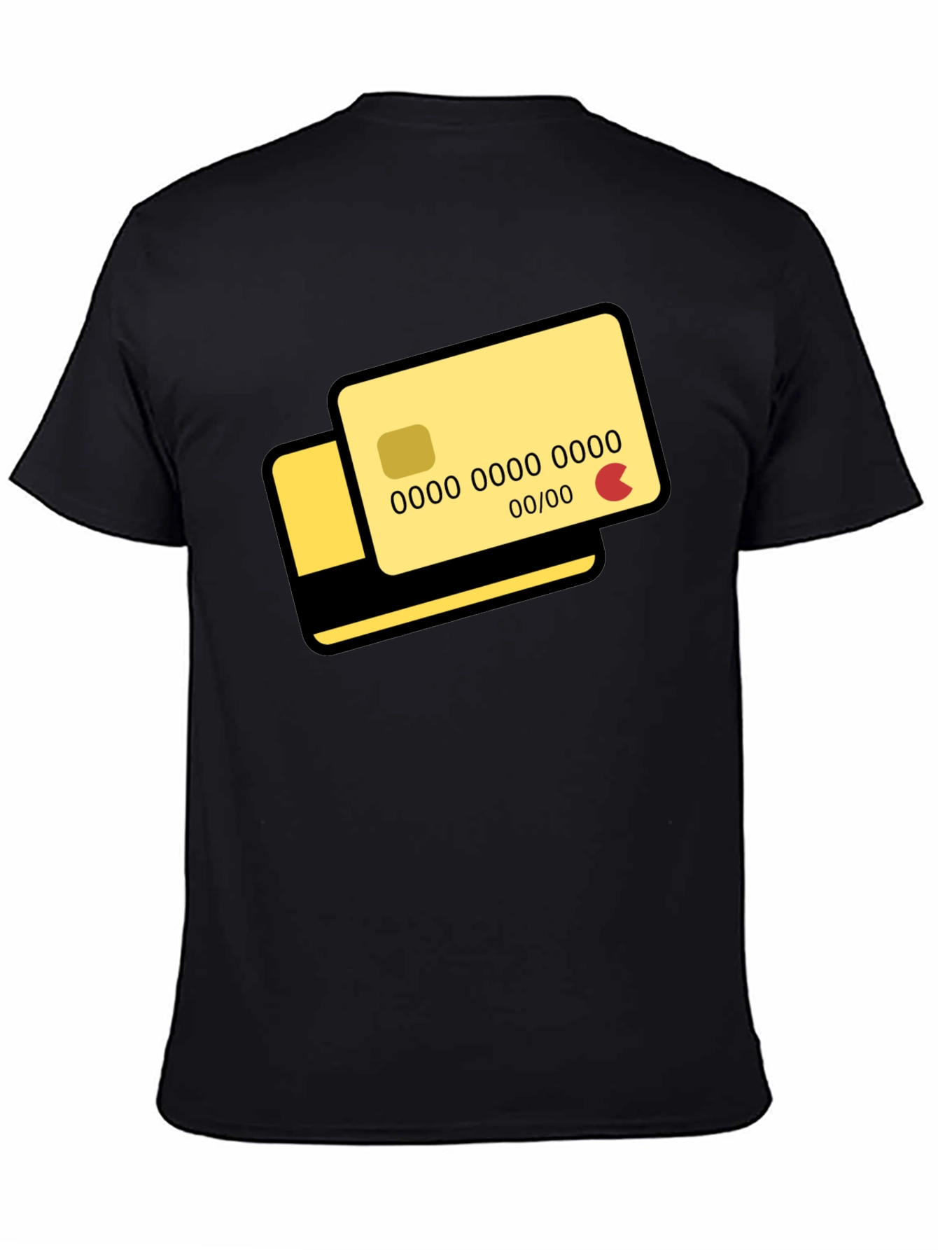 Credit Card Graphic T-Shirt - Modern Design