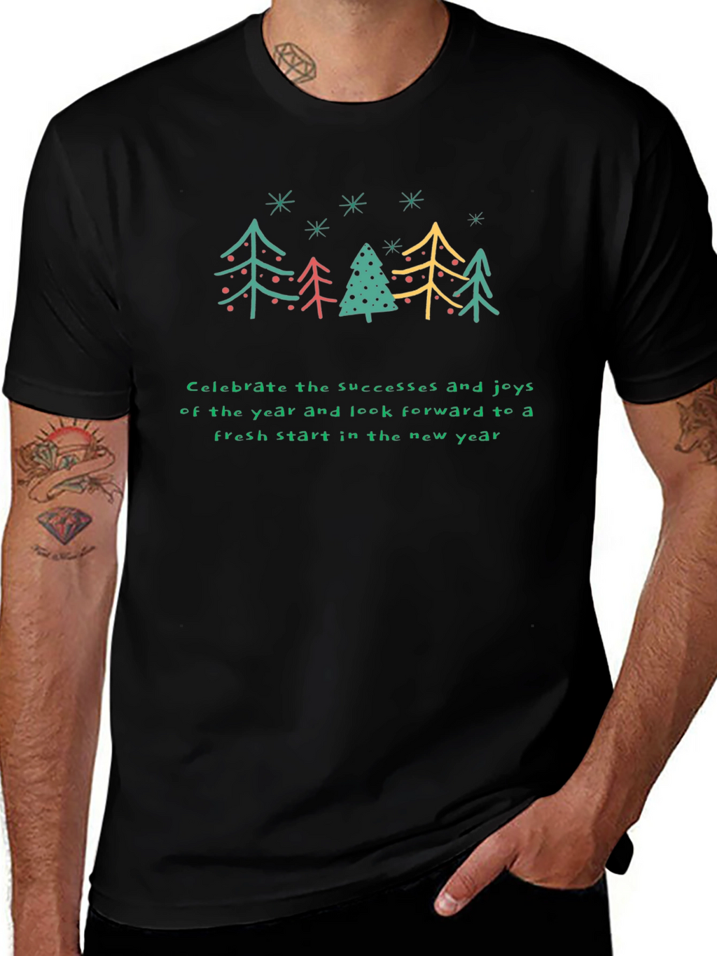 Holiday Tee - Fresh Start New Year