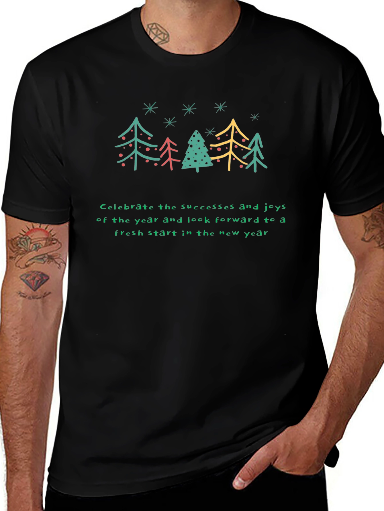 Holiday Tee - Fresh Start New Year