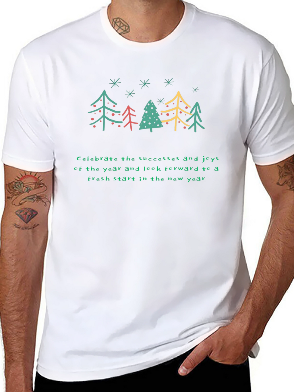 Holiday Tee - Fresh Start New Year