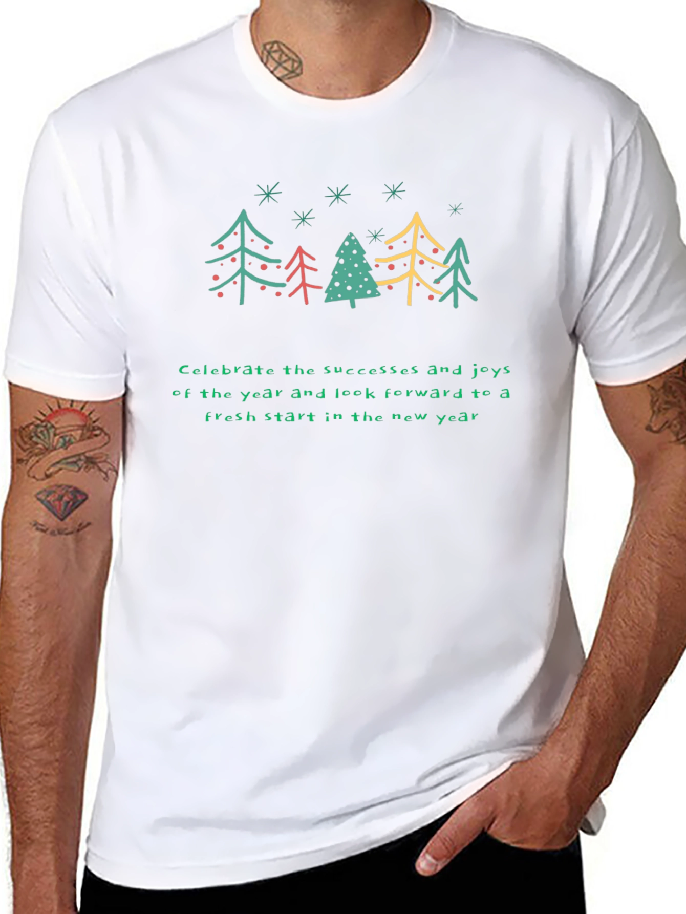 Holiday Tee - Fresh Start New Year