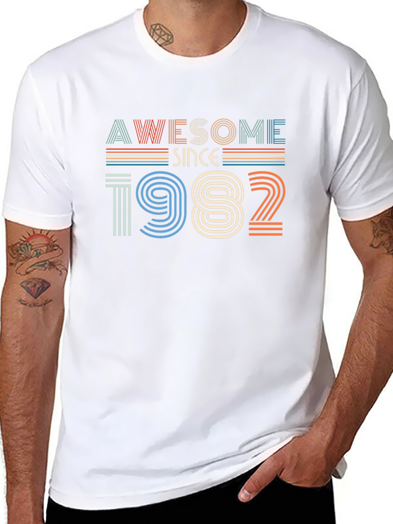 Awesome Since 1982 Graphic Tee