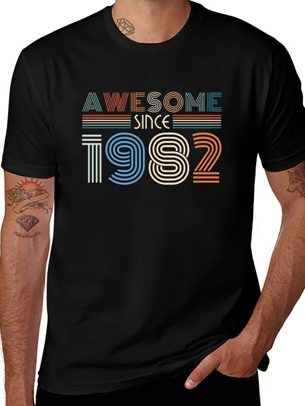 Awesome Since 1982 Graphic Tee
