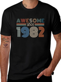Awesome Since 1982 Graphic Tee