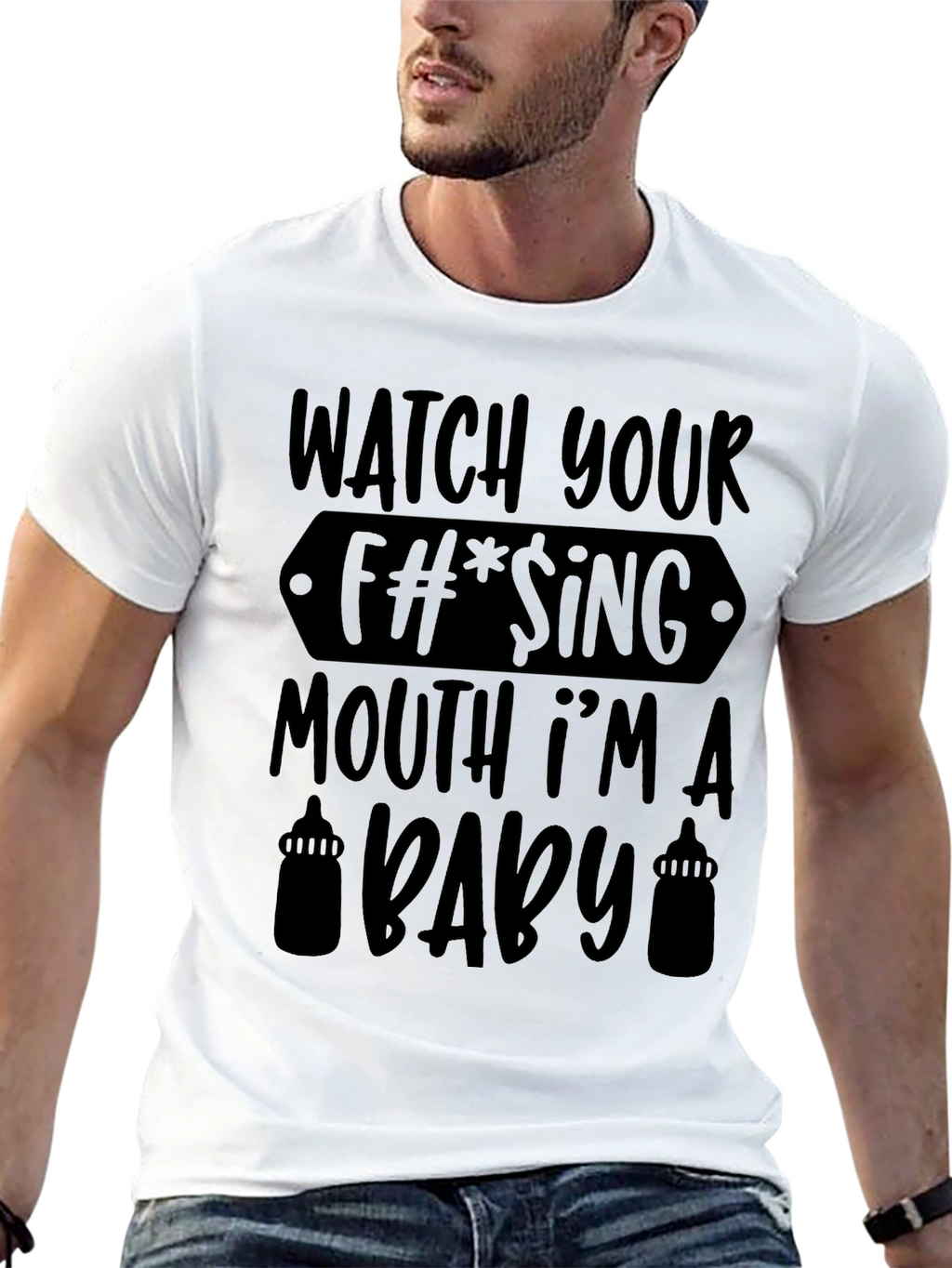 Funny Baby Graphic T-Shirt