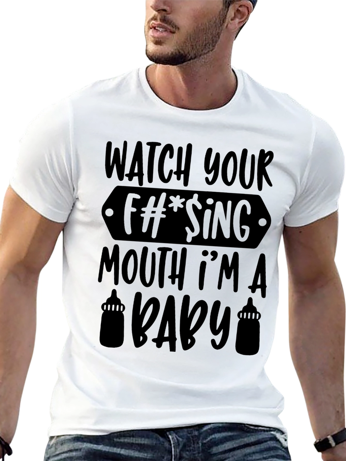 Funny Baby Graphic T-Shirt