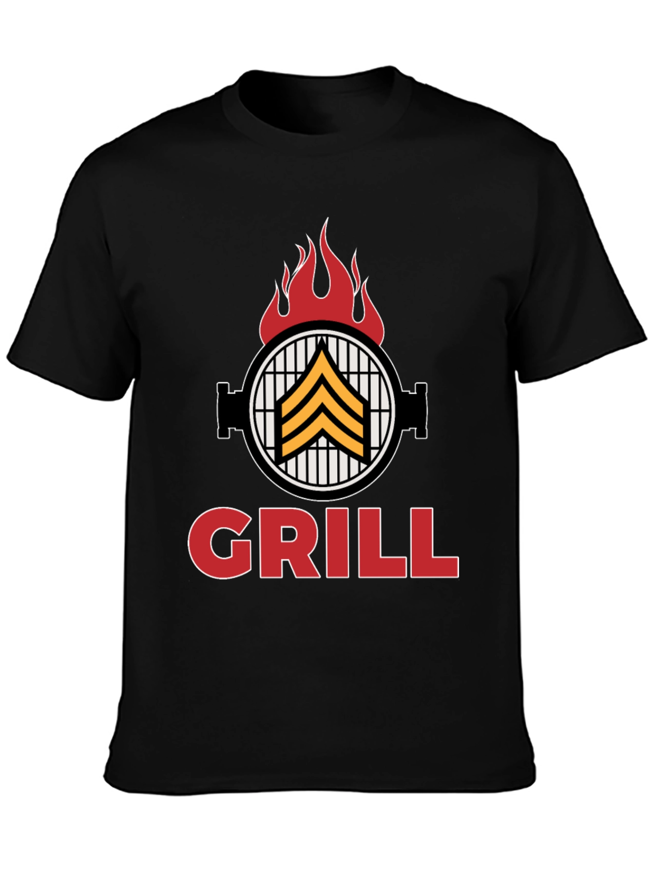 Grill Sergeant T-Shirt - BBQ Humor Tee