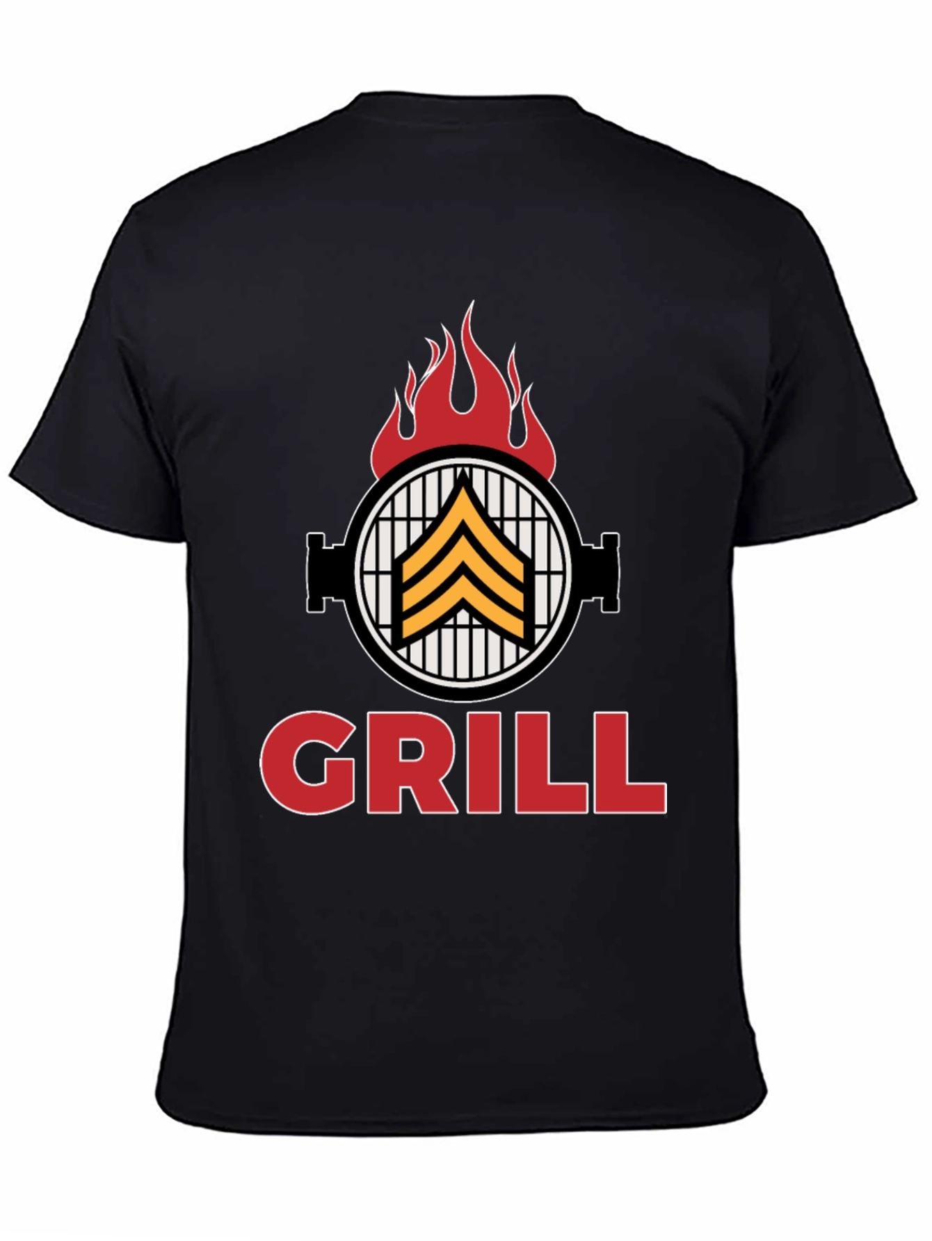 Grill Sergeant T-Shirt - BBQ Humor Tee