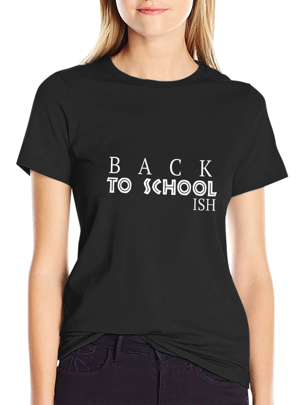 Back To School-ish Black T-Shirt