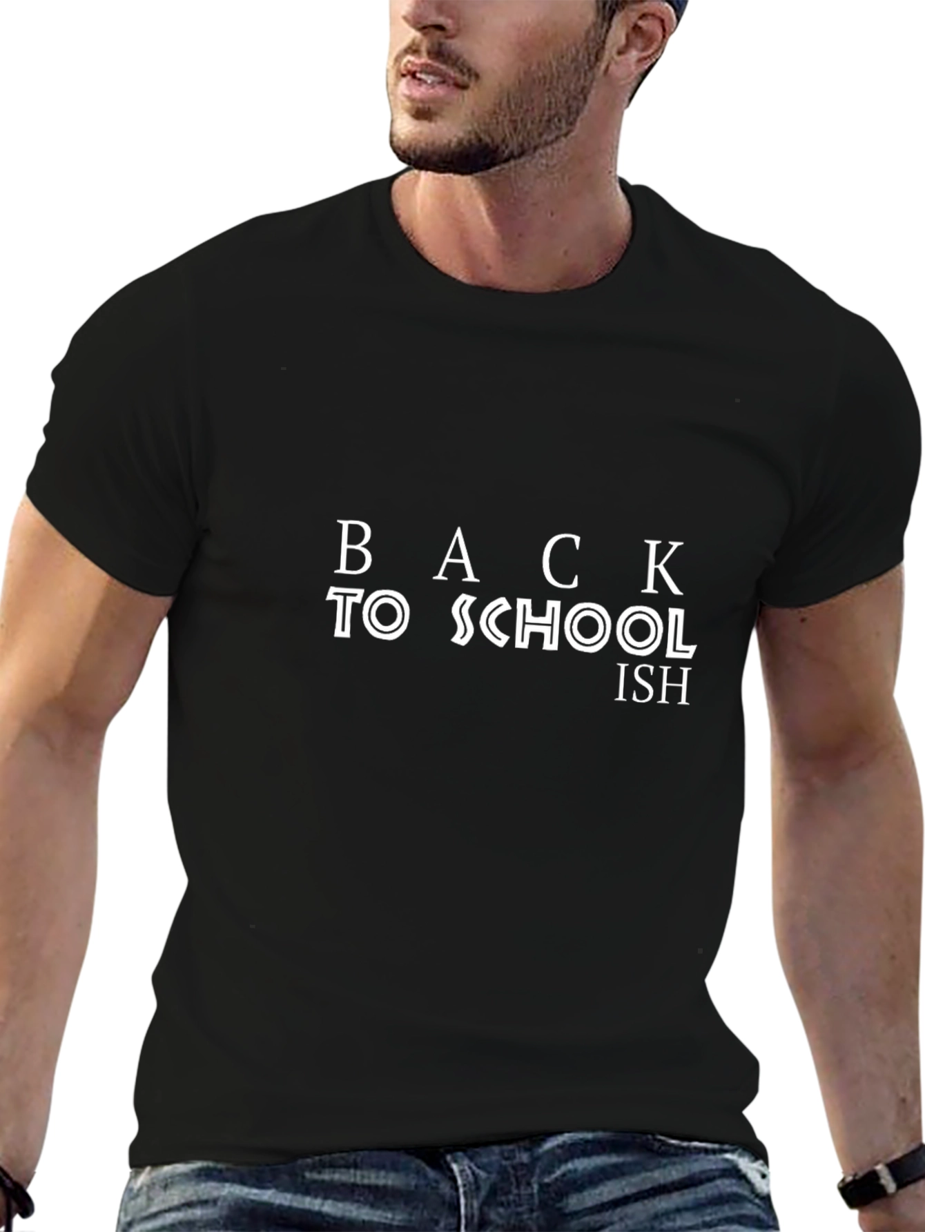 Back To School-ish Black T-Shirt