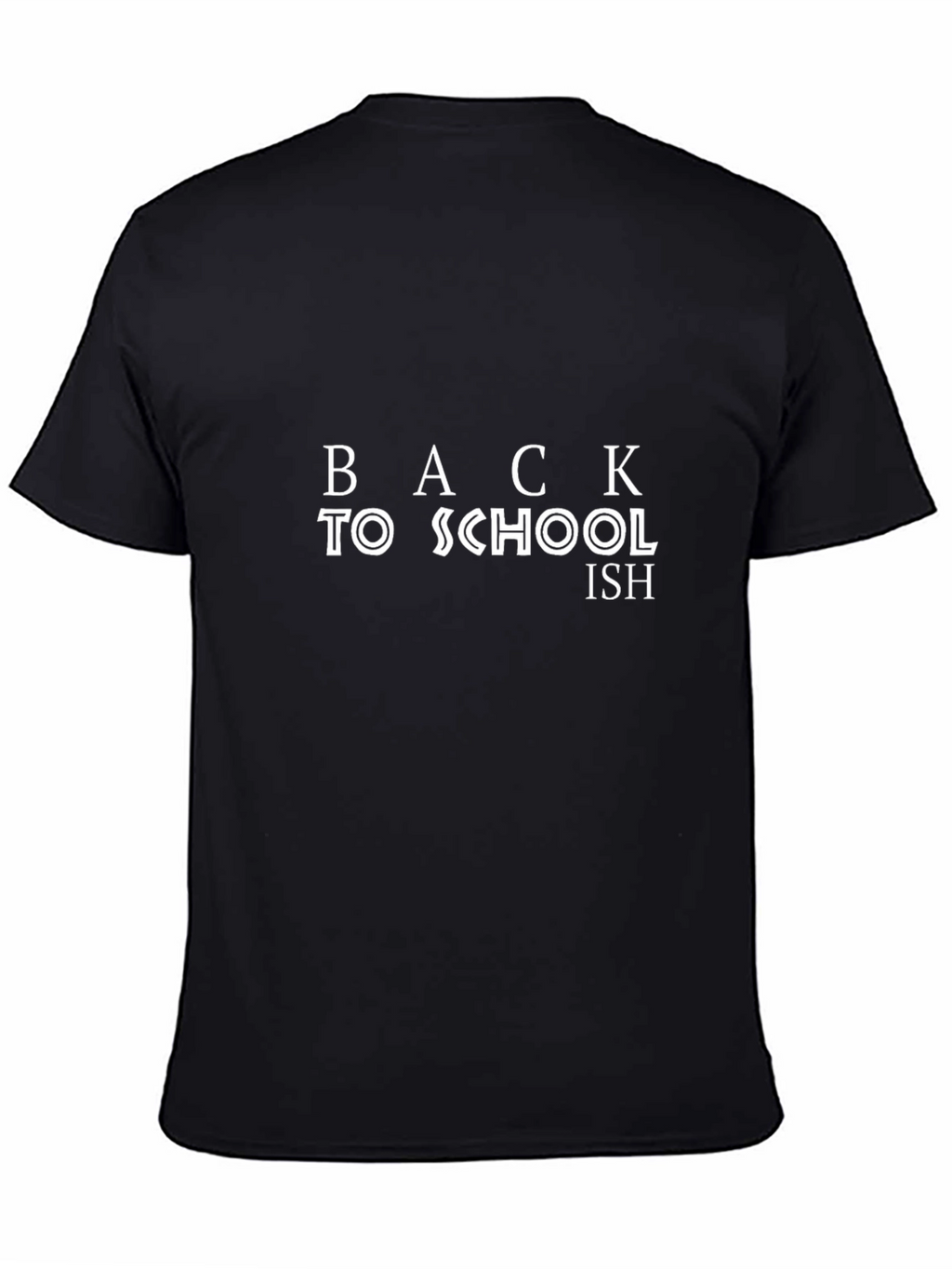 Back To School-ish Black T-Shirt