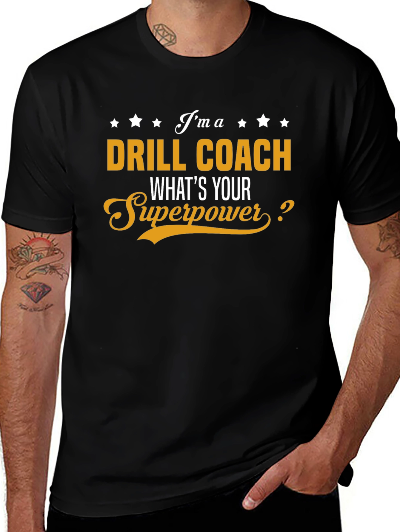 Drill Coach Superpower T-Shirt