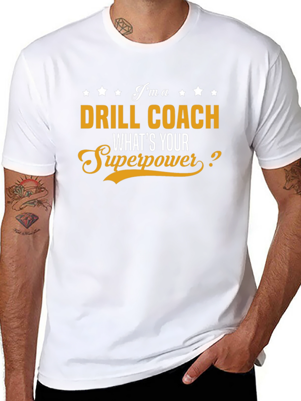 Drill Coach Superpower T-Shirt