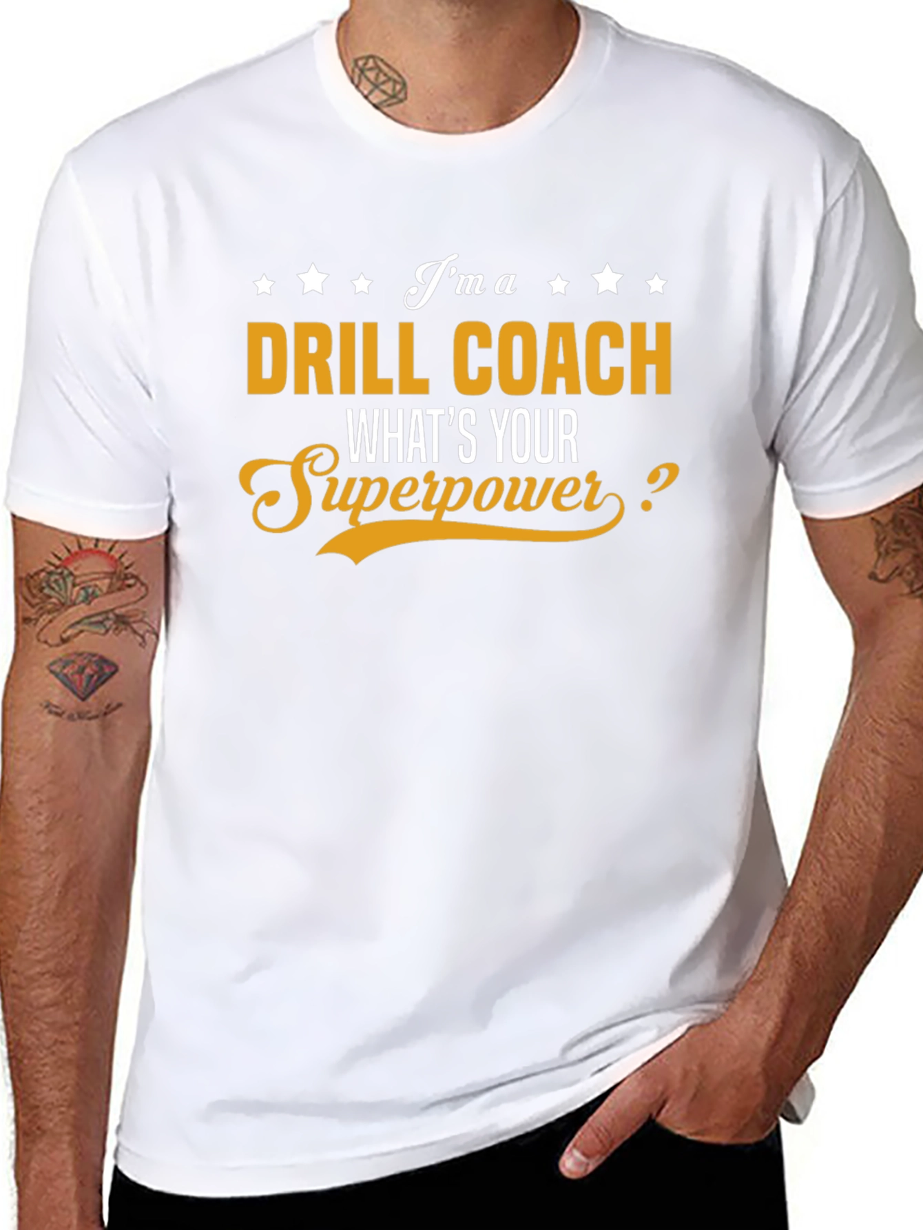 Drill Coach Superpower T-Shirt