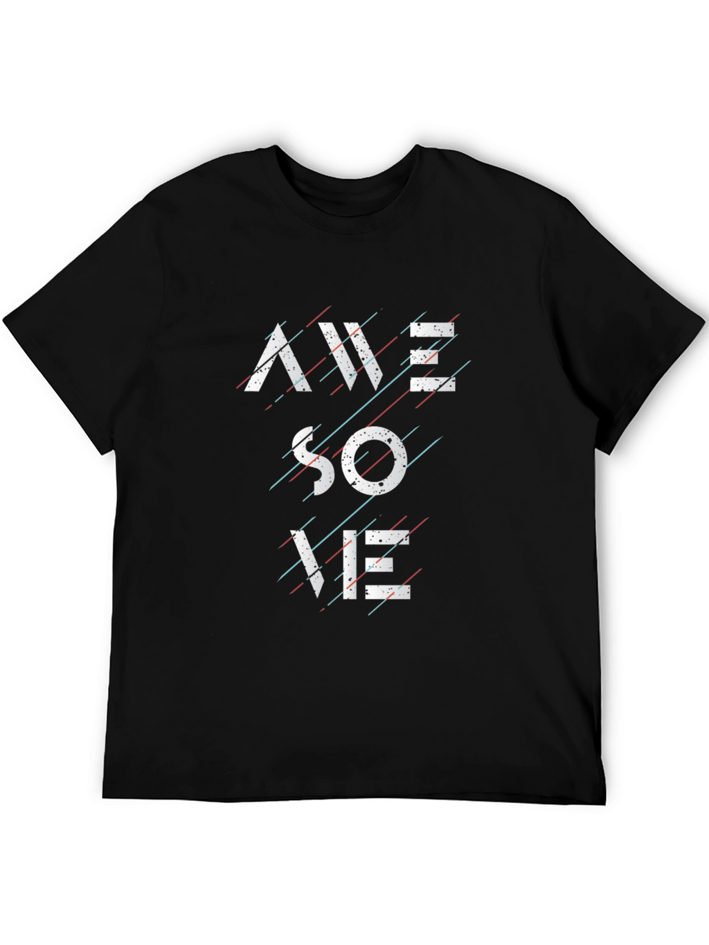 Awesome Graphic Black T-Shirt for Men