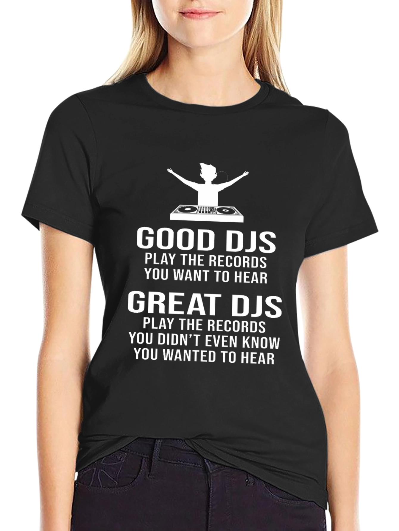 Good Djs Play The Records Graphic T-Shirt