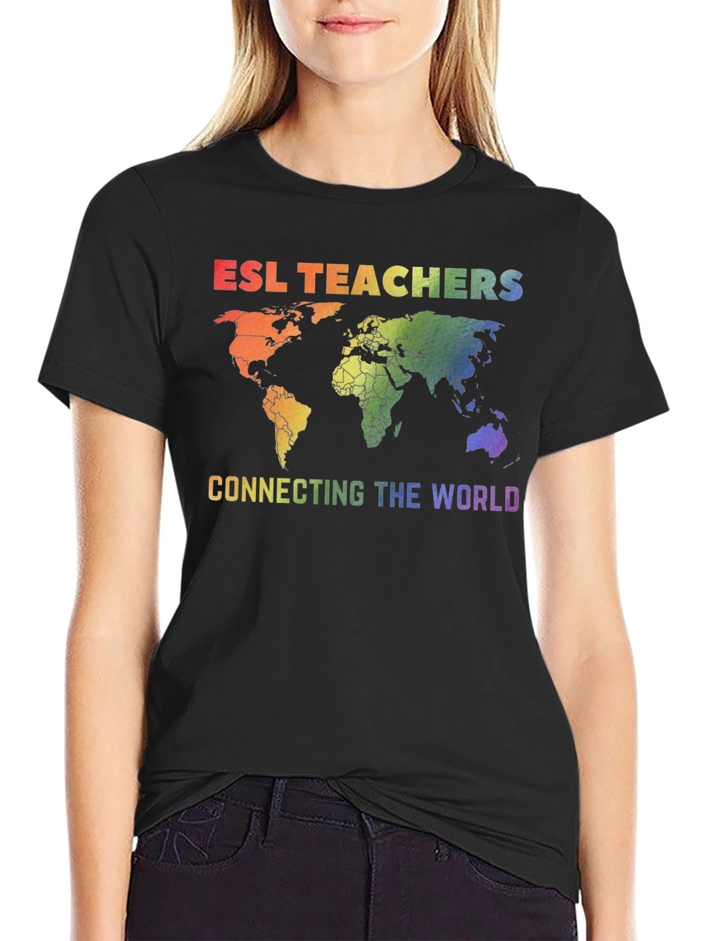 ESL Teachers Connecting The World T-Shirt