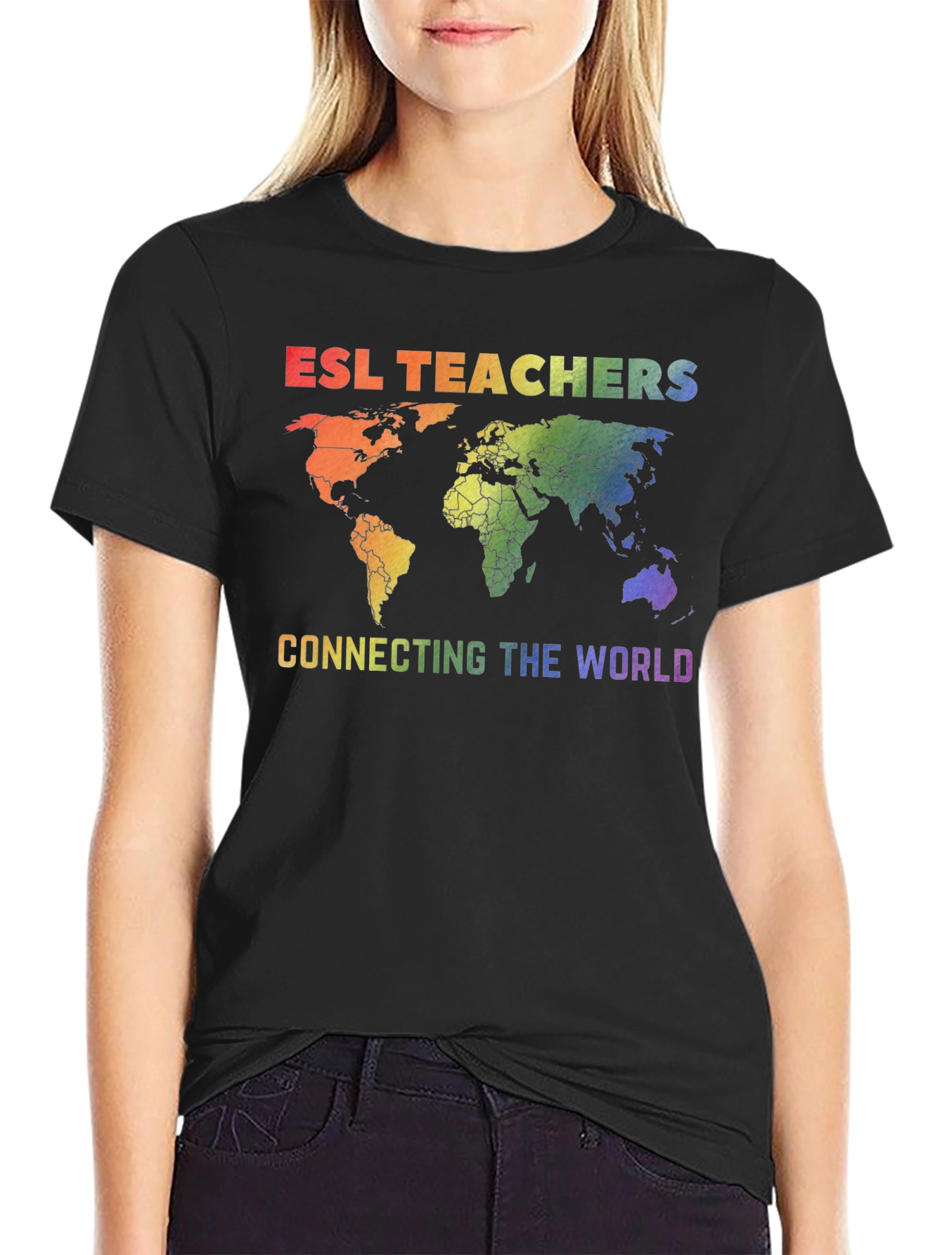 ESL Teachers Connecting The World T-Shirt