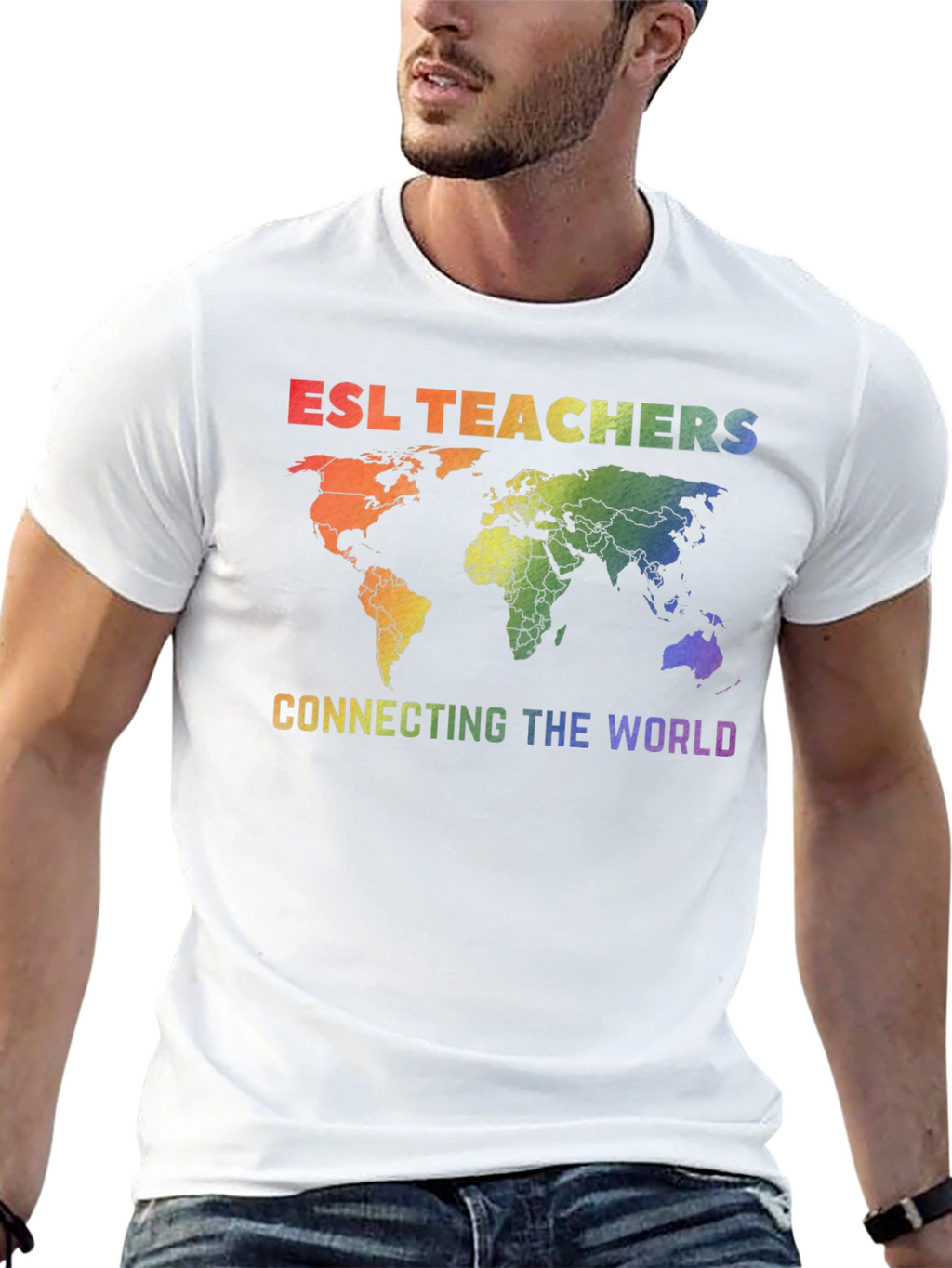 ESL Teachers Connecting The World T-Shirt