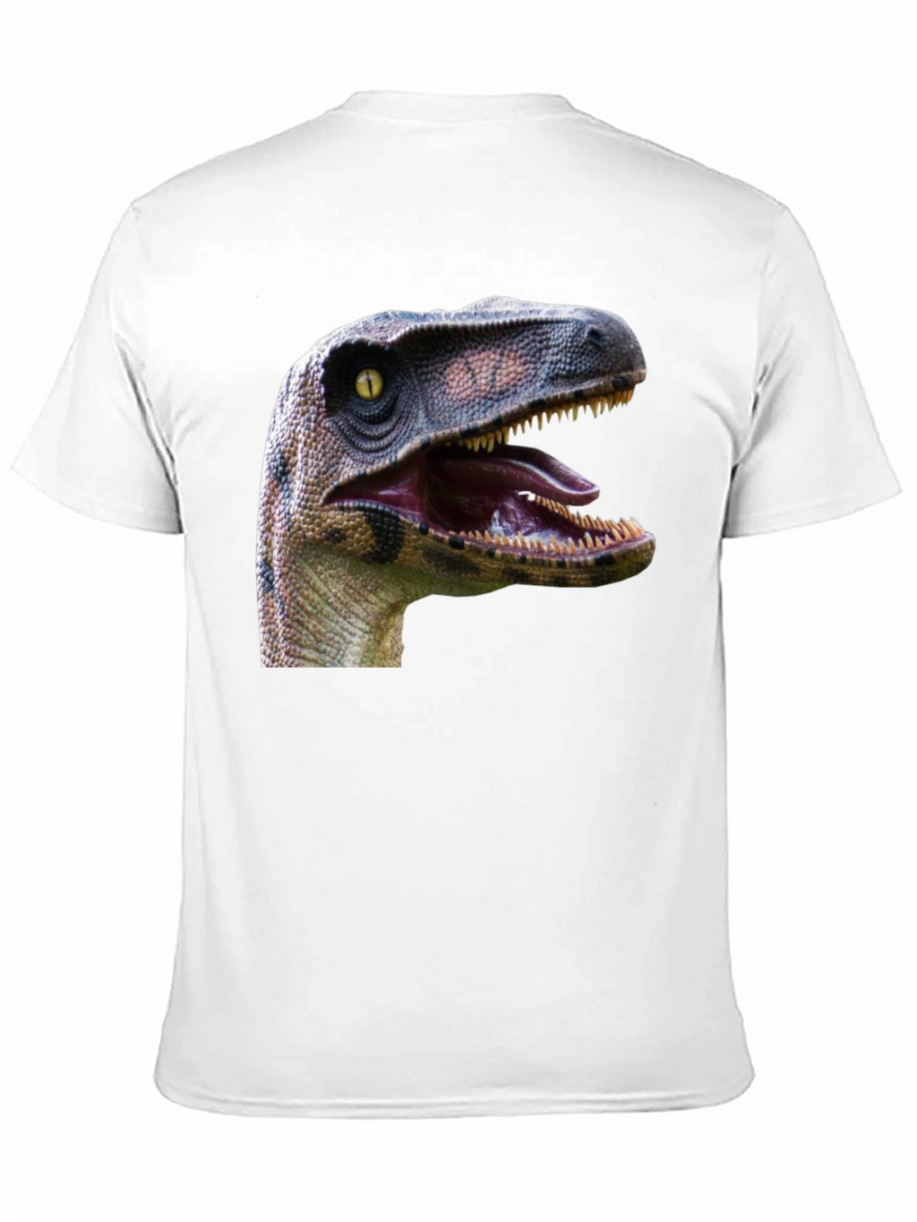 Dinosaur Graphic Print Black T-Shirt