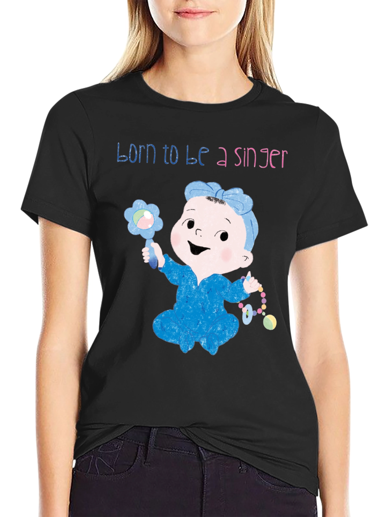 Born to be a Singer Baby T-Shirt