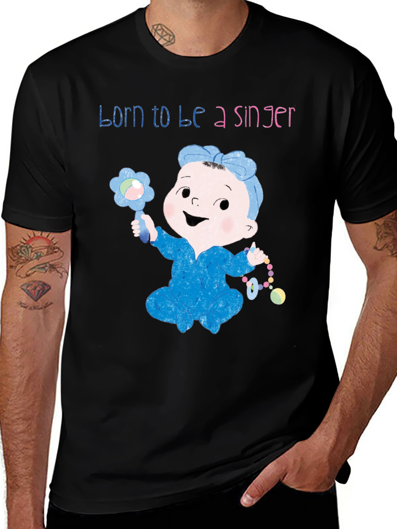 Born to be a Singer Baby T-Shirt