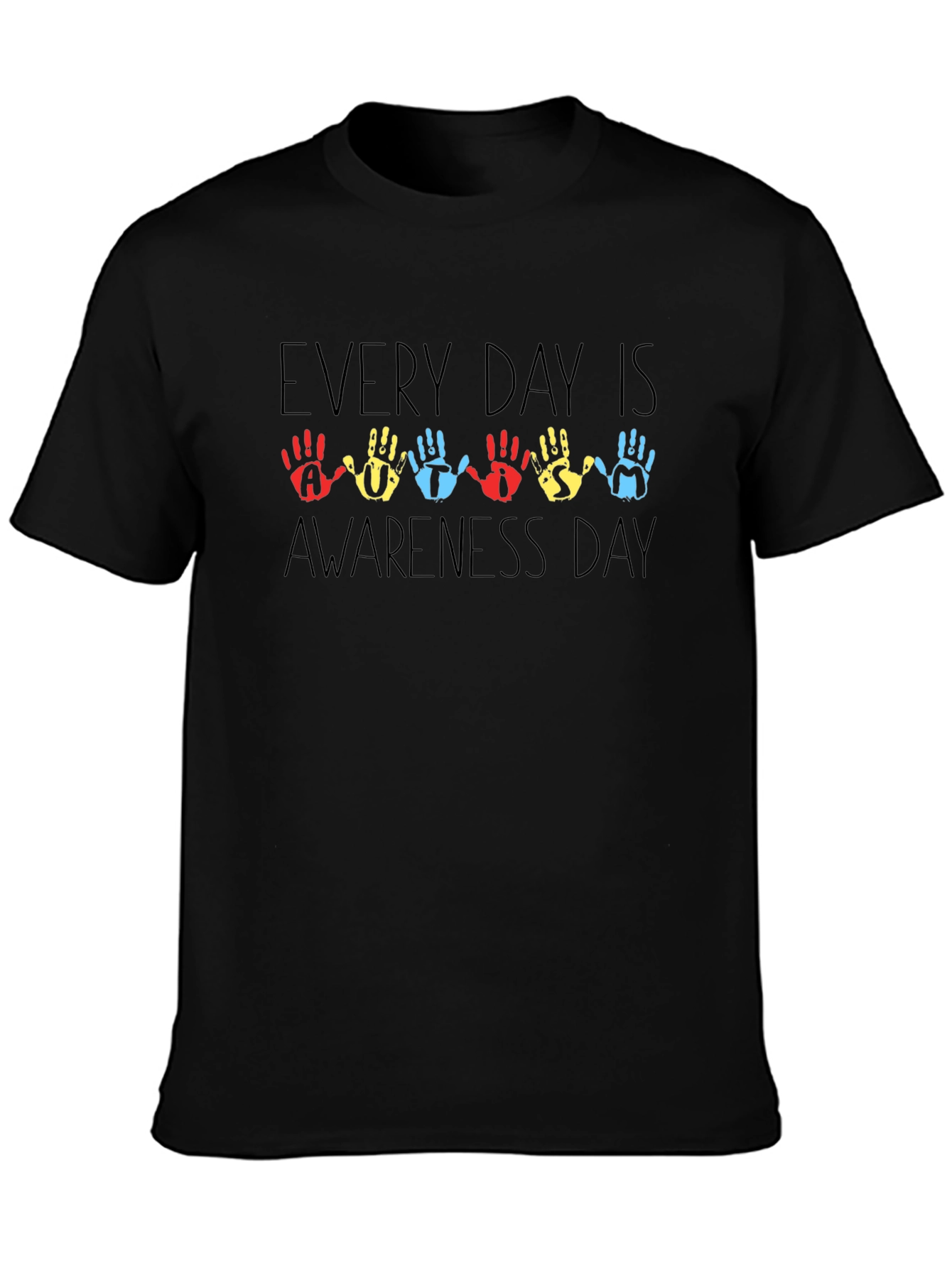 Autism Awareness Graphic T-Shirt - Everyday is Awareness Day