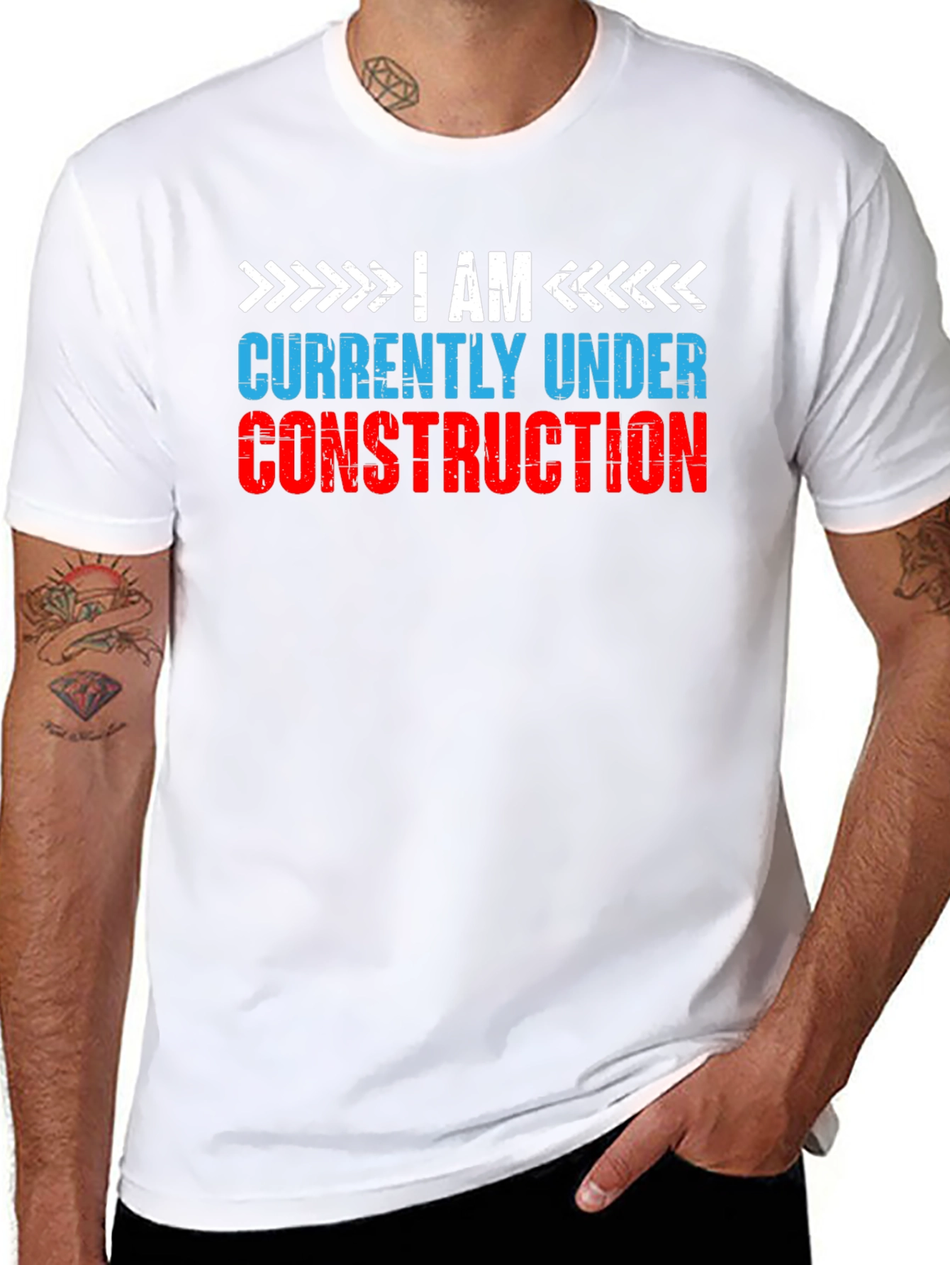 I Am Currently Under Construction Graphic Tee
