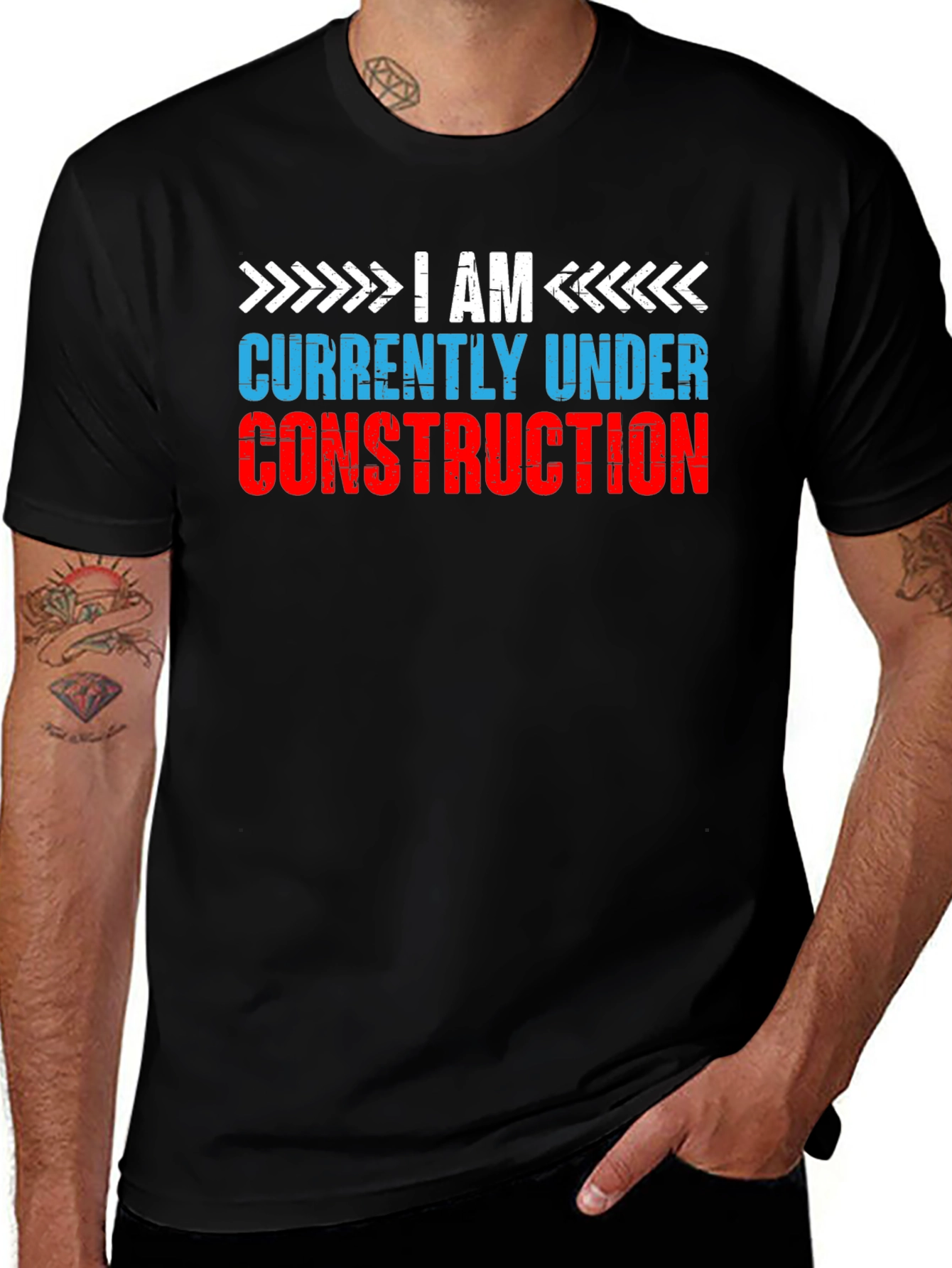 I Am Currently Under Construction Graphic Tee