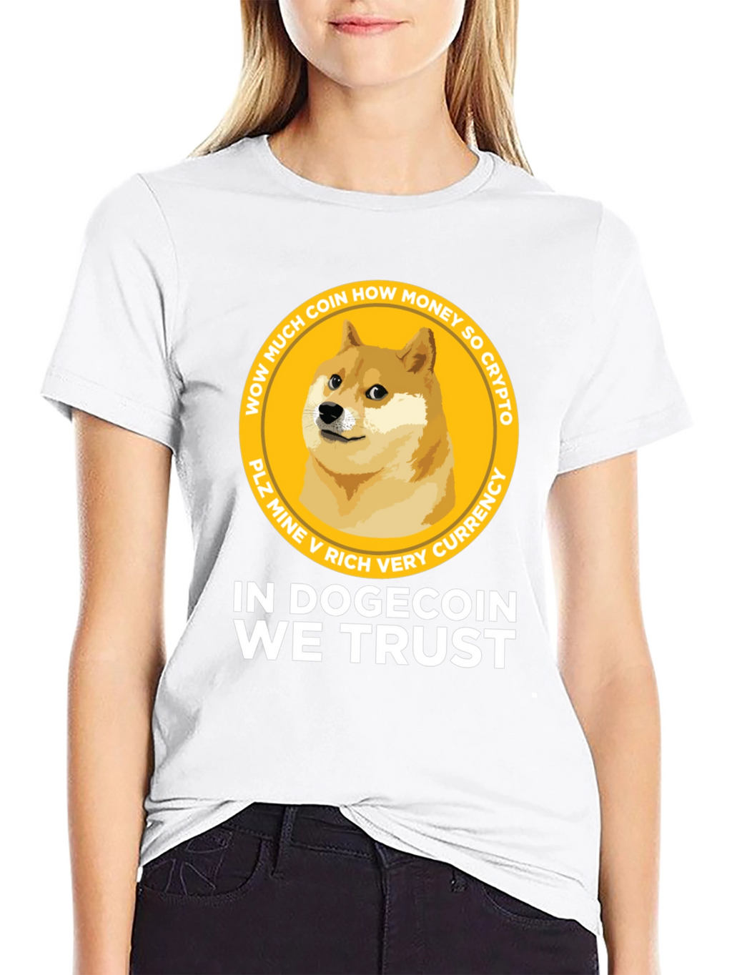 Dogecoin T-Shirt - In Dogecoin We Trust
