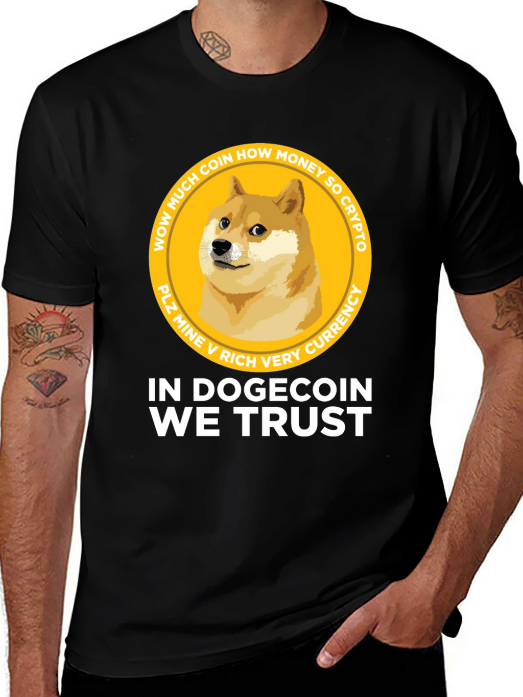 Dogecoin T-Shirt - In Dogecoin We Trust
