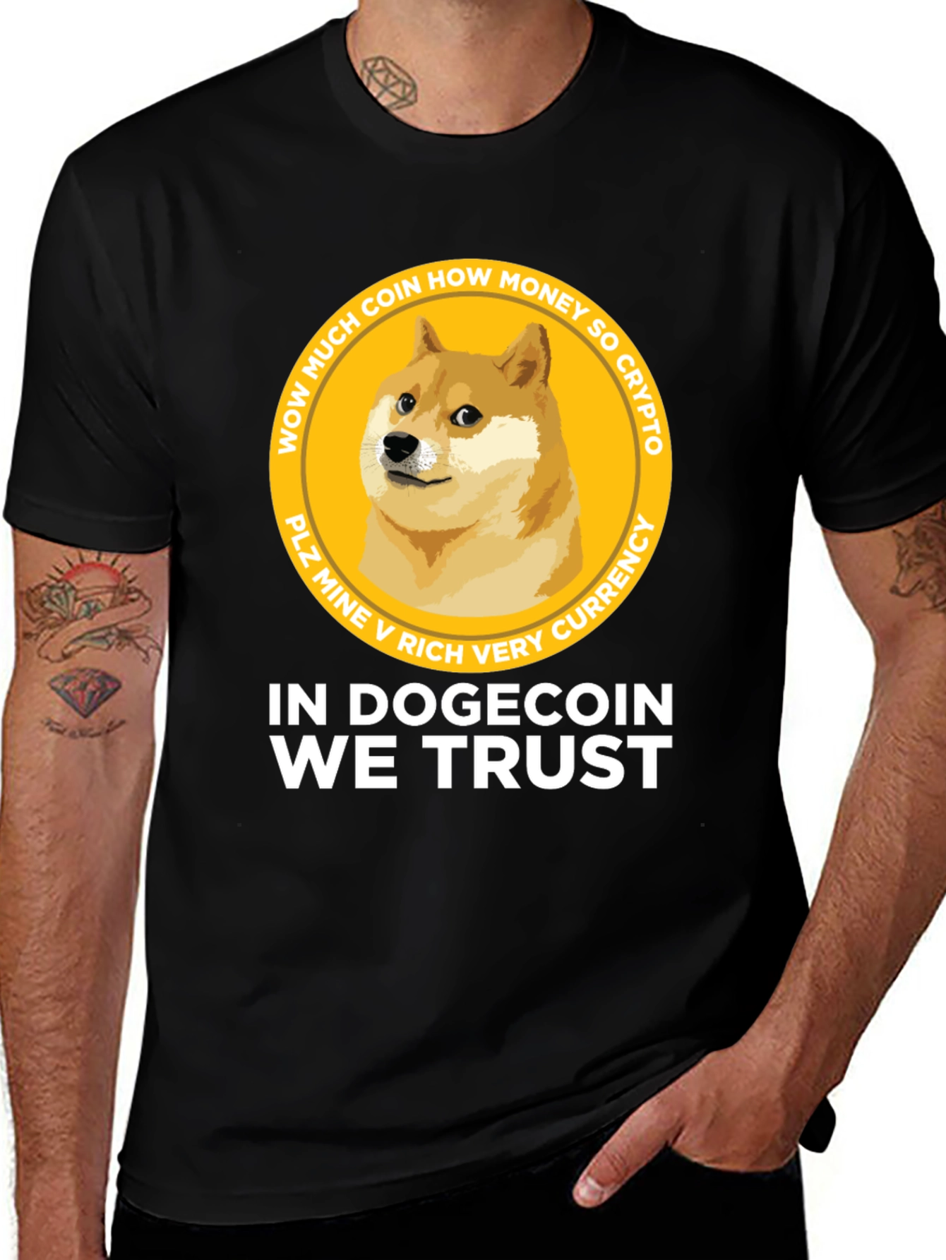 Dogecoin T-Shirt - In Dogecoin We Trust