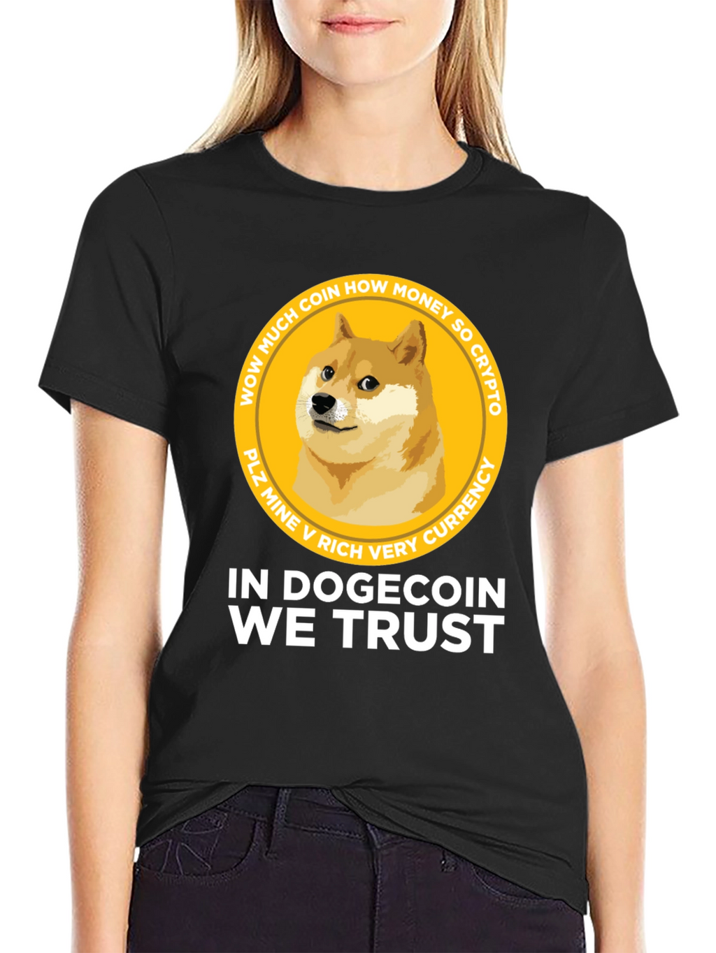 Dogecoin T-Shirt - In Dogecoin We Trust