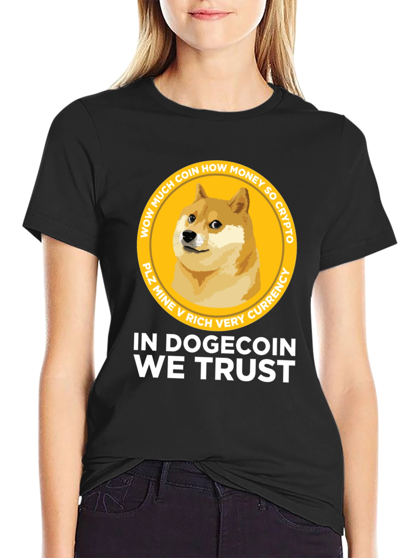 Dogecoin T-Shirt - In Dogecoin We Trust