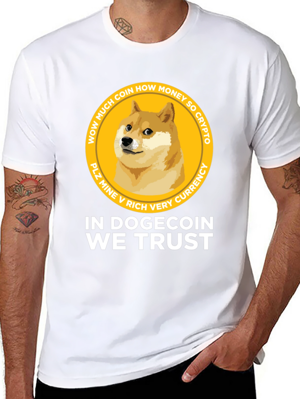 Dogecoin T-Shirt - In Dogecoin We Trust