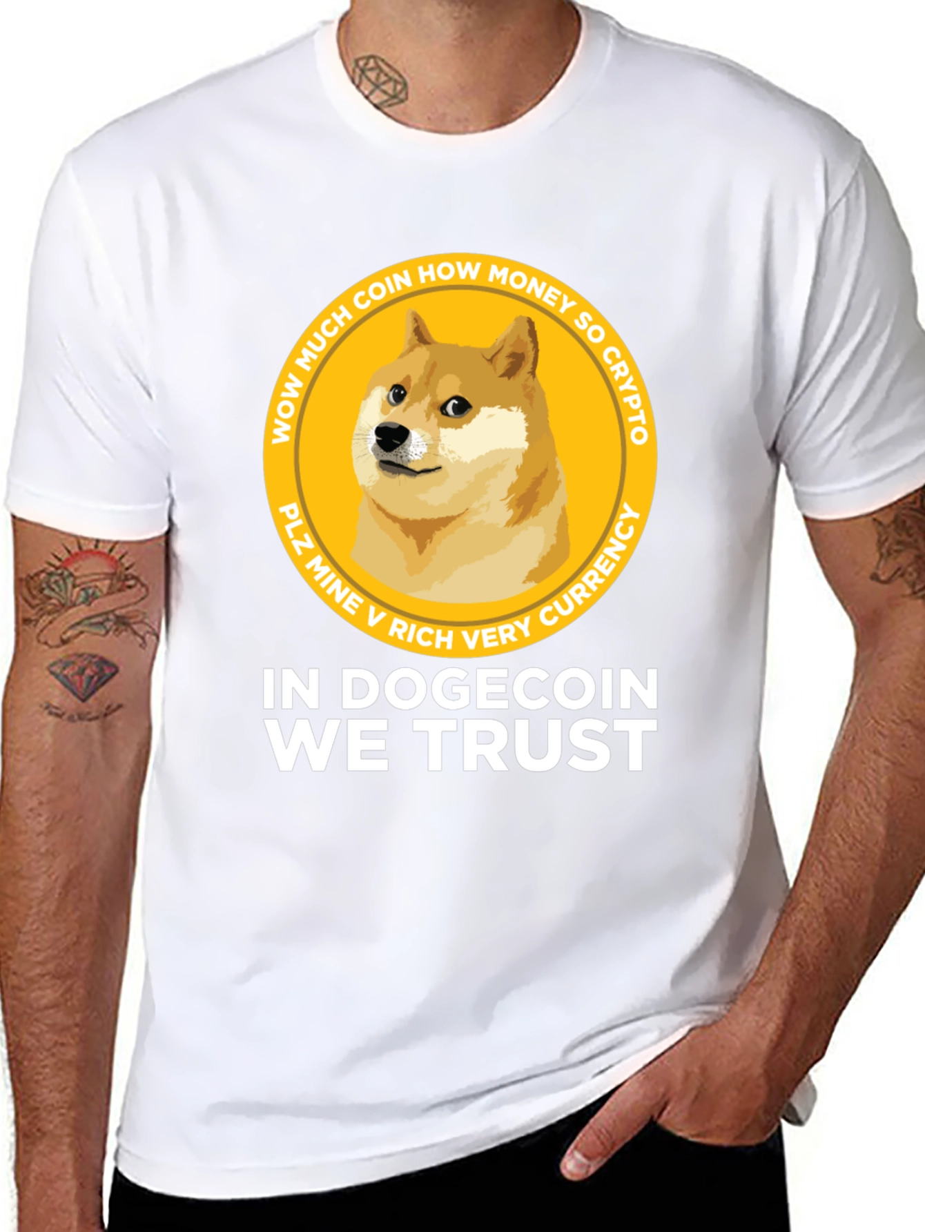 Dogecoin T-Shirt - In Dogecoin We Trust