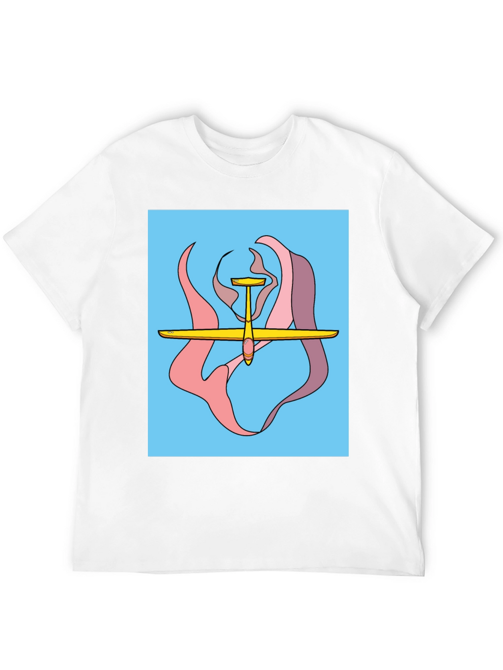 Glider Graphic Tee - Aviation Style