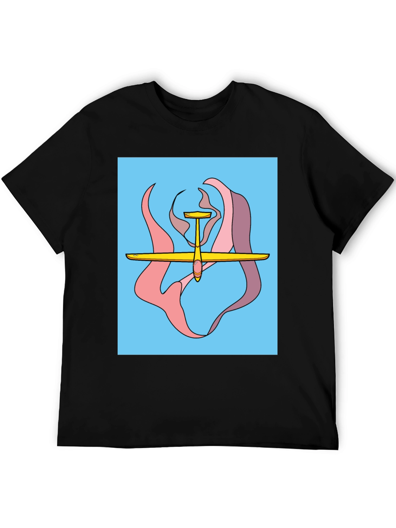 Glider Graphic Tee - Aviation Style