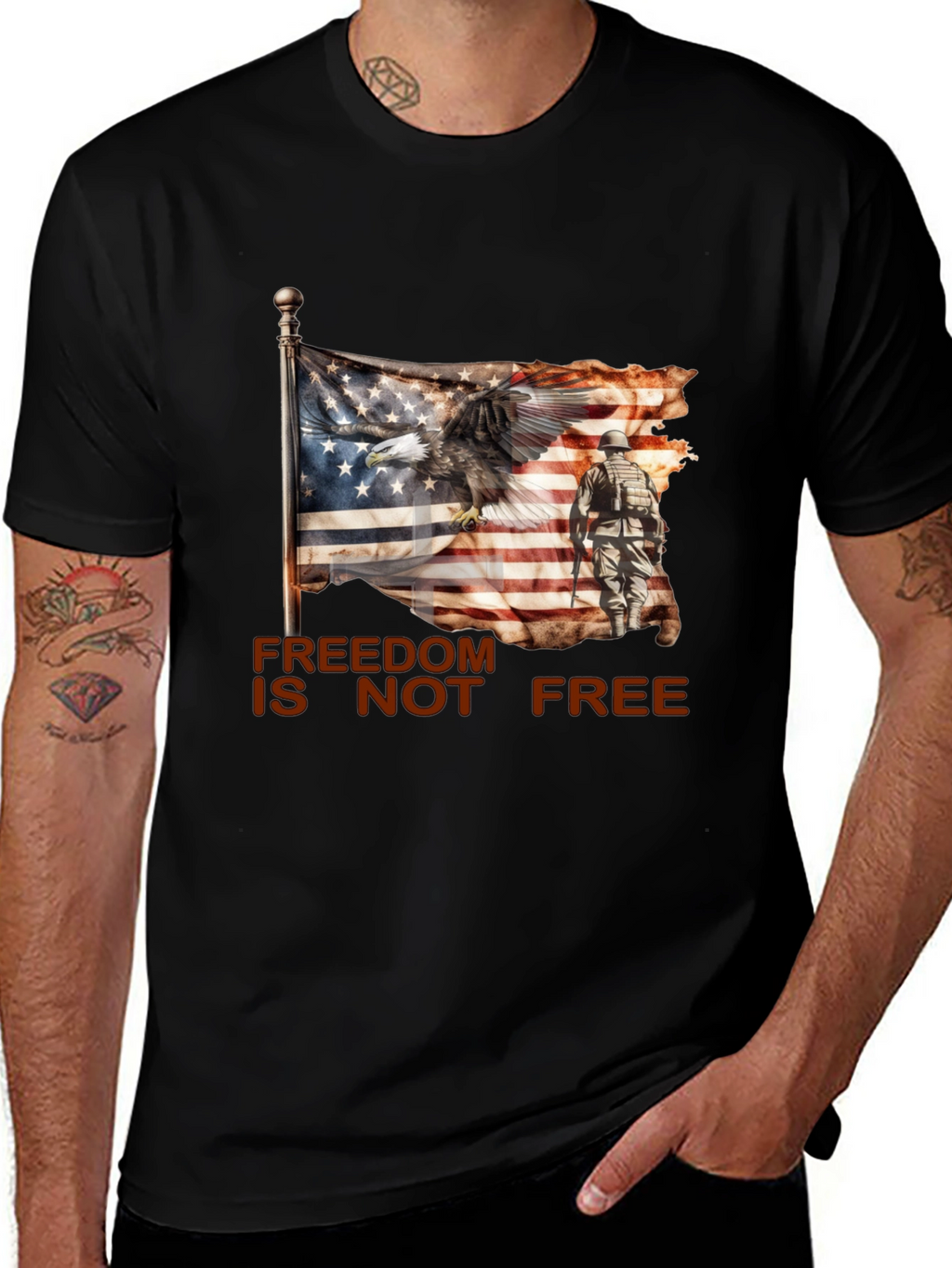 Freedom Isnt Free Patriotic T-Shirt