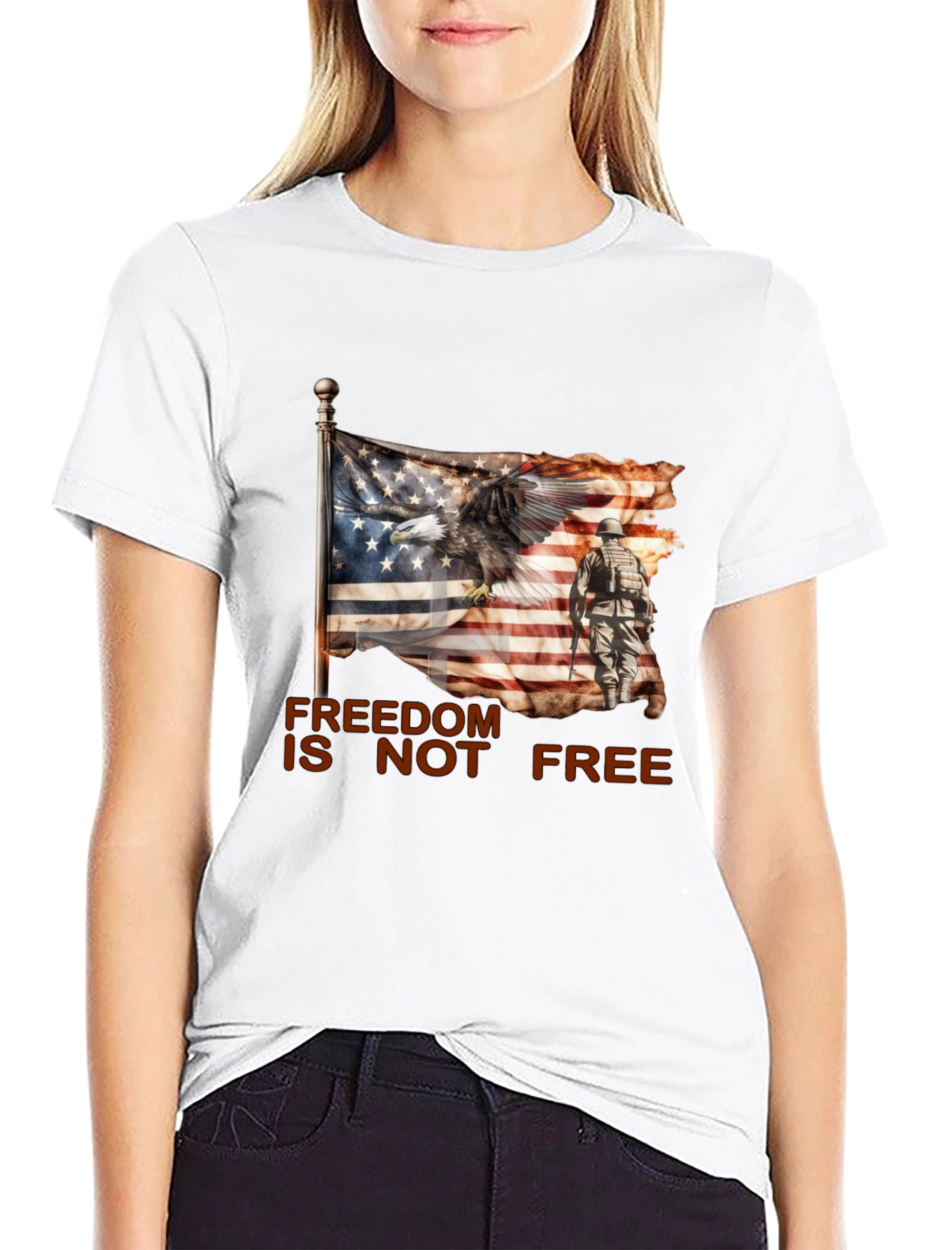 Freedom Isnt Free Patriotic T-Shirt