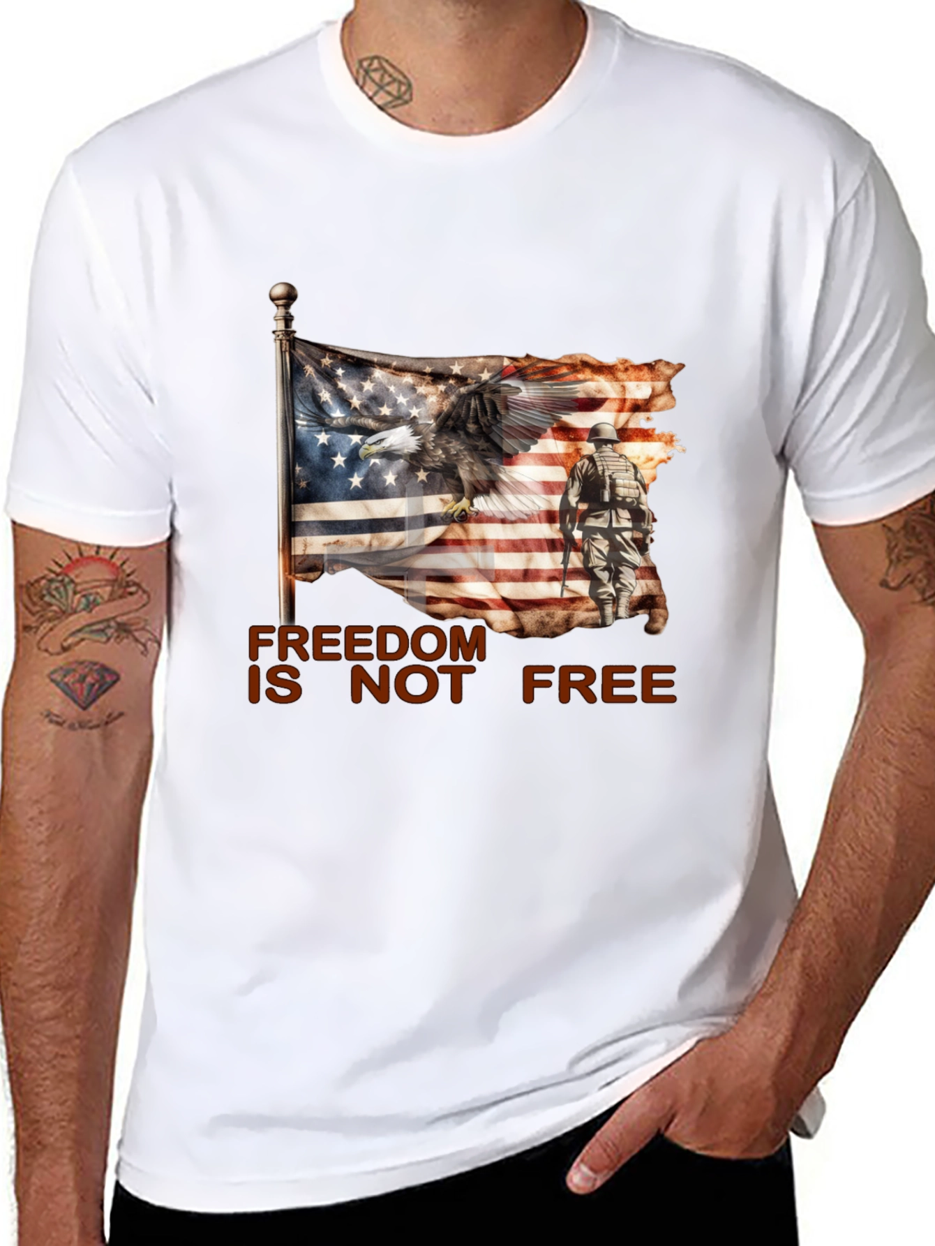 Freedom Isnt Free Patriotic T-Shirt