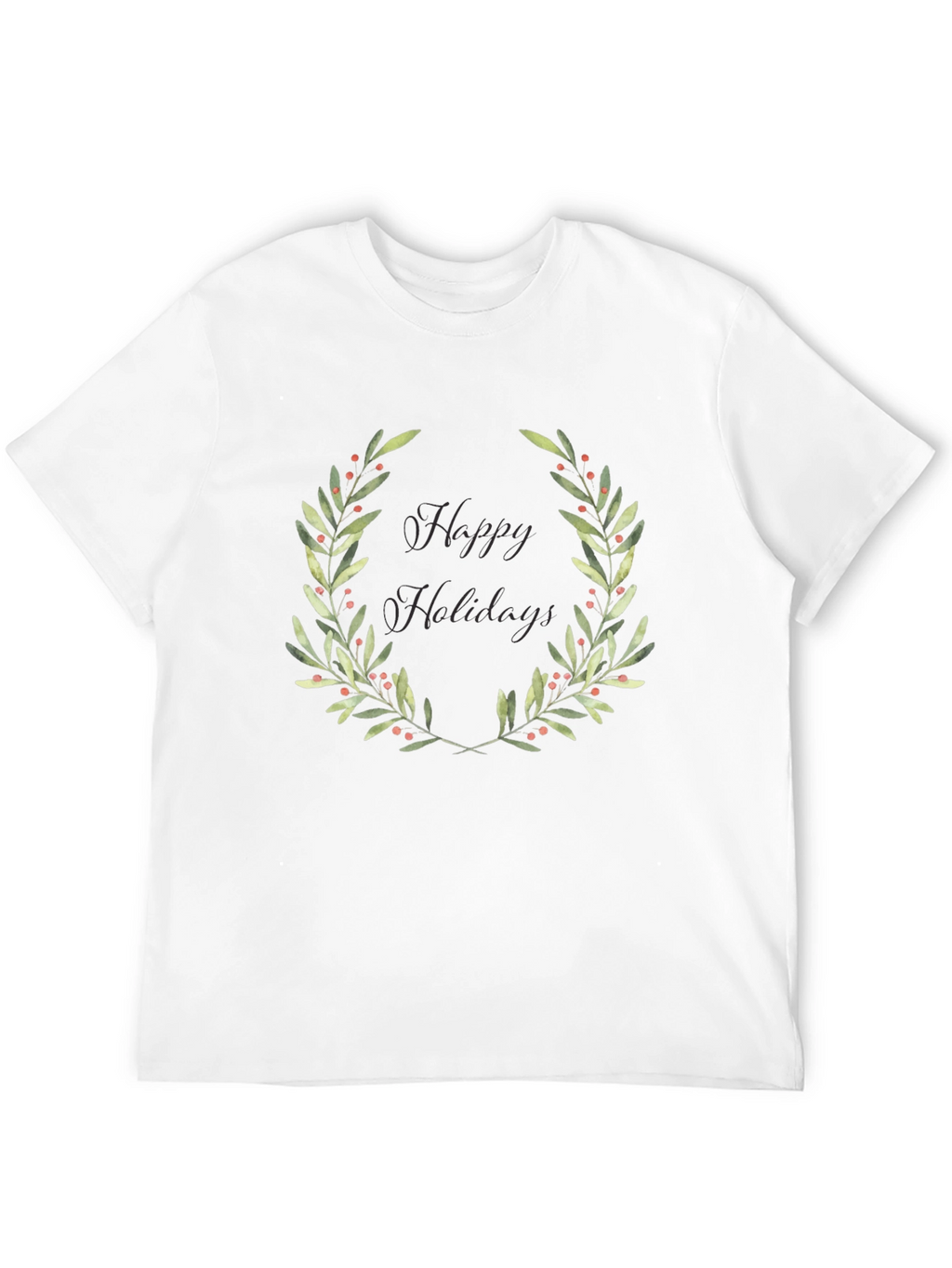 Festive Holiday Wreath T-Shirt