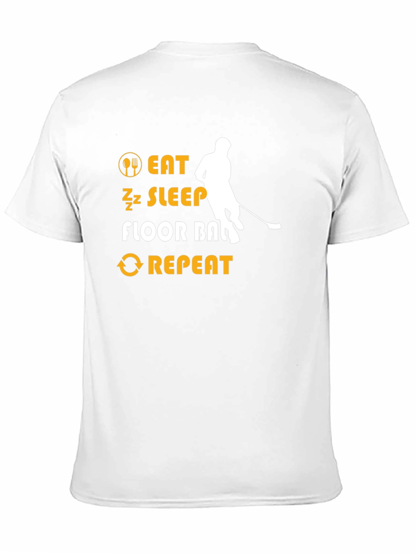 Eat Sleep Floorball Repeat T-Shirt