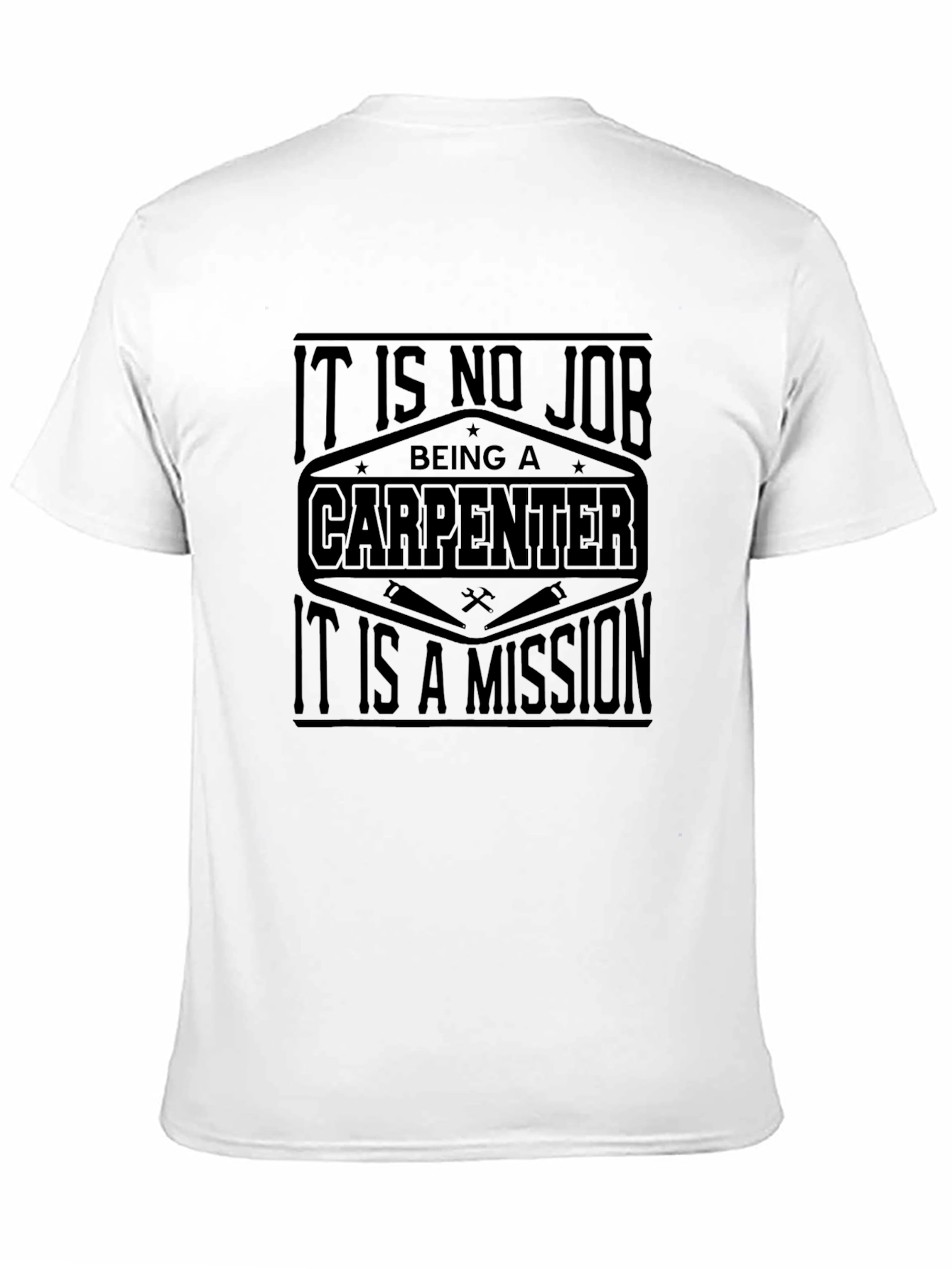 Carpenter Mission T-Shirt - Black Graphic Tee
