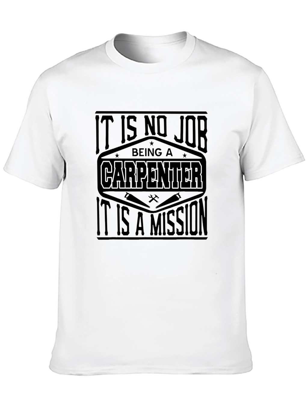 Carpenter Mission T-Shirt - Black Graphic Tee